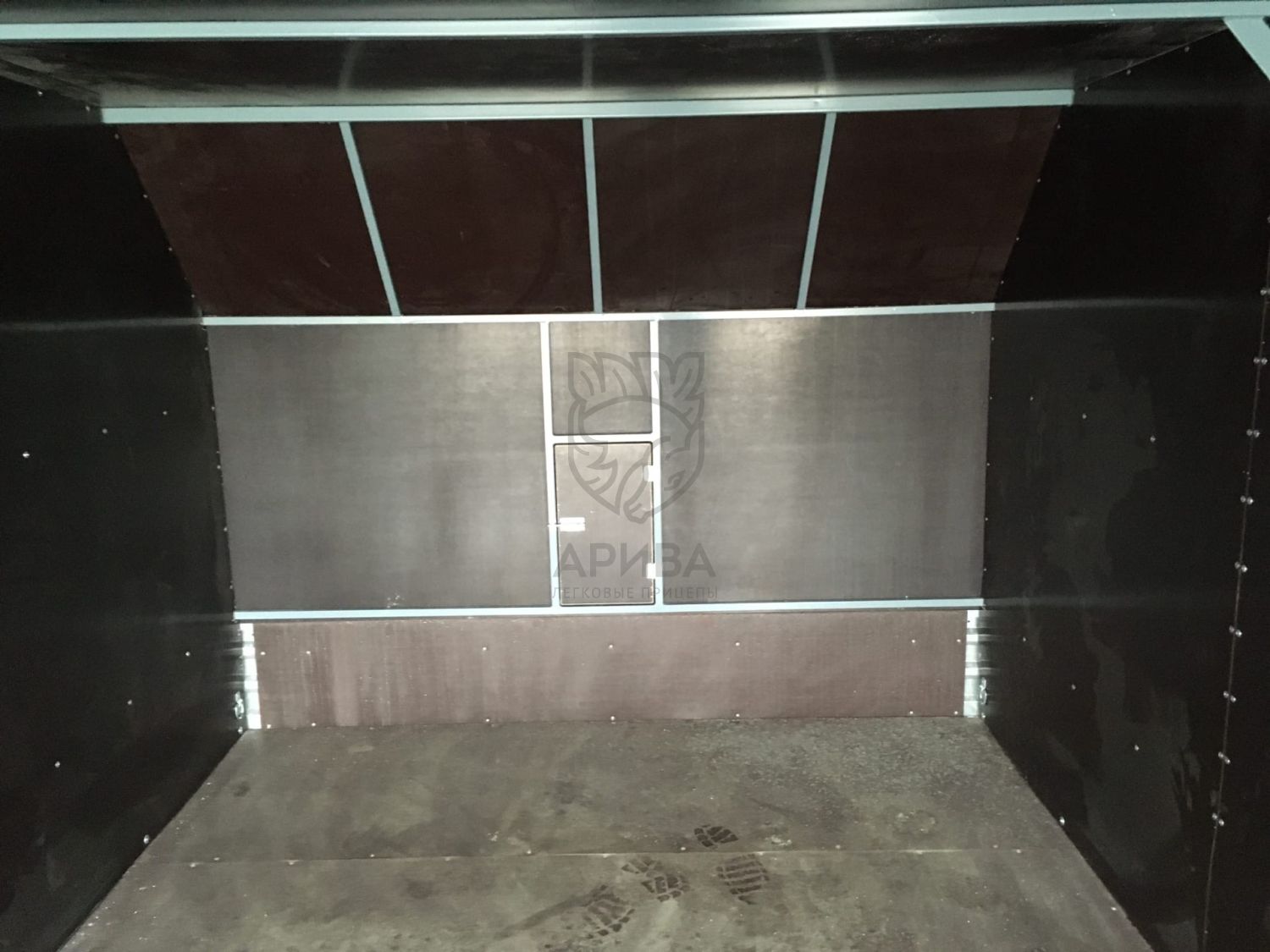 Прицеп МЗСА 817736.012 с трапом и ЕВРО тентом