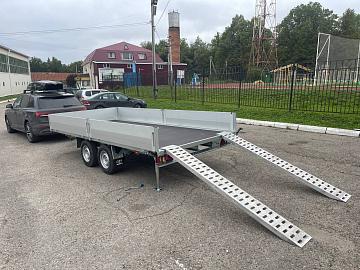 Прицеп с тормозами МЗСА Н 4621-2.30 исп.311 кузов 4,6х2,1м, пм 3000кг