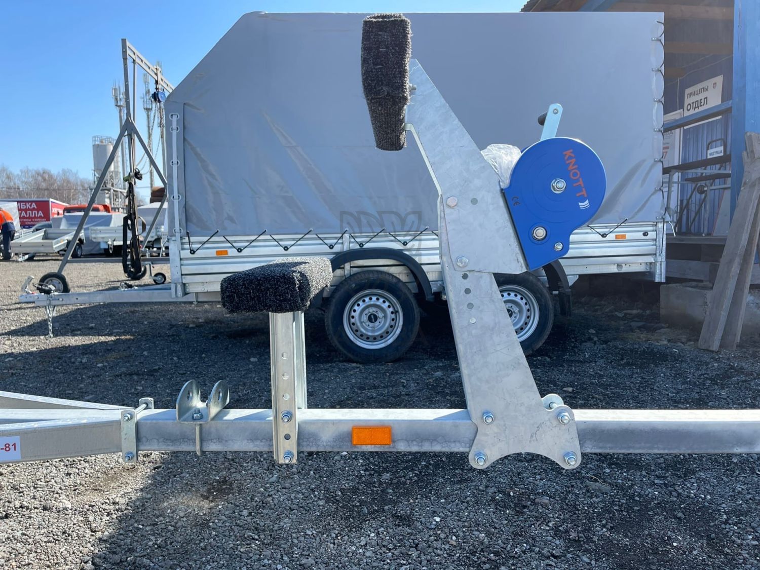 Прицеп для лодки ПВХ - МЗСА 81771С.012