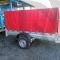 Прицеп МЗСА 817704.012 с красным тентом