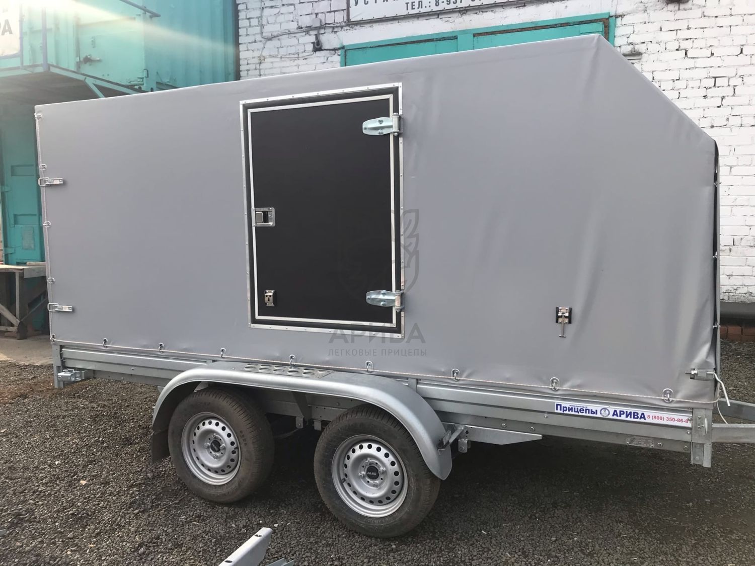 Прицеп двухосный для легкового автомобиля