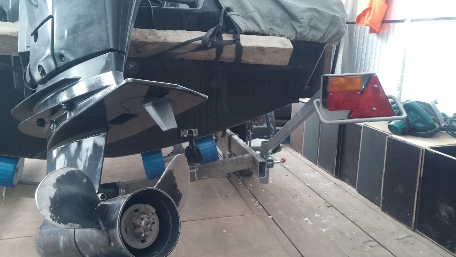 Модернизация фонарей лодочного и бортового прицепа