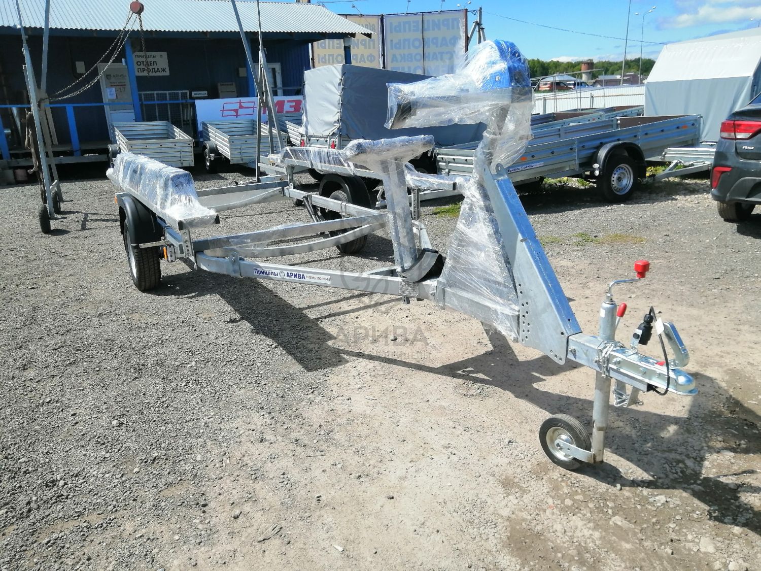 Прицеп для лодки Братан МЗСА 81771Е.101