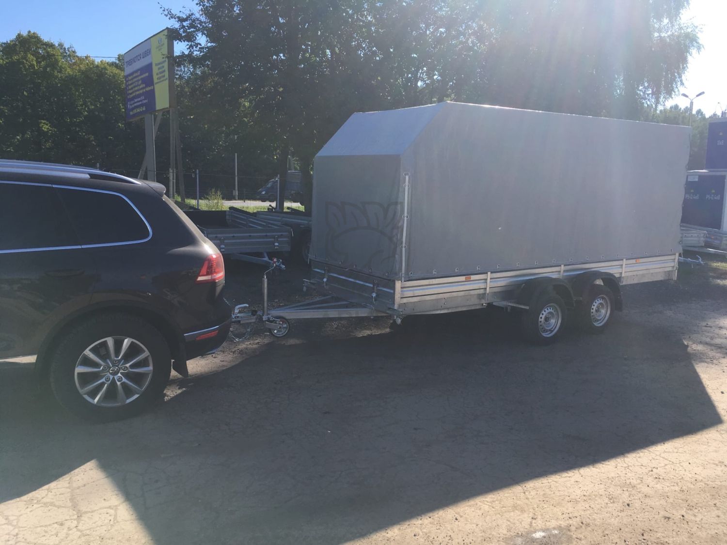 Прицеп МЗСА 817735.012 с тентом ЕВРО стандарт