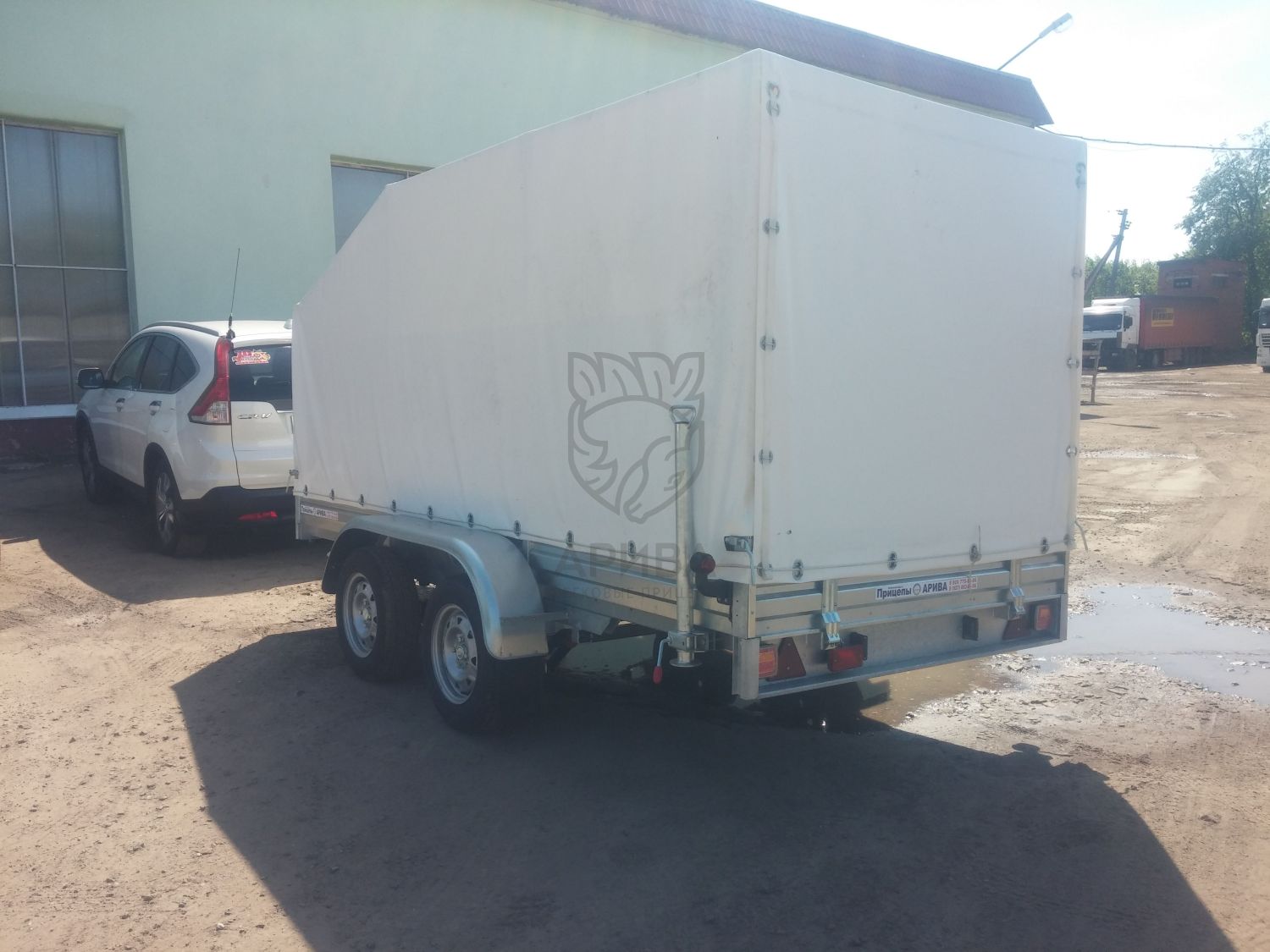 Подготовка прицепа для работы в Казахстане