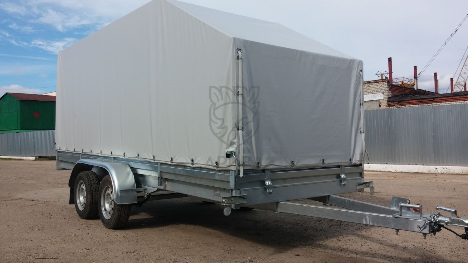 Изготовление качественных тентов и каркасов на легковые прицепы