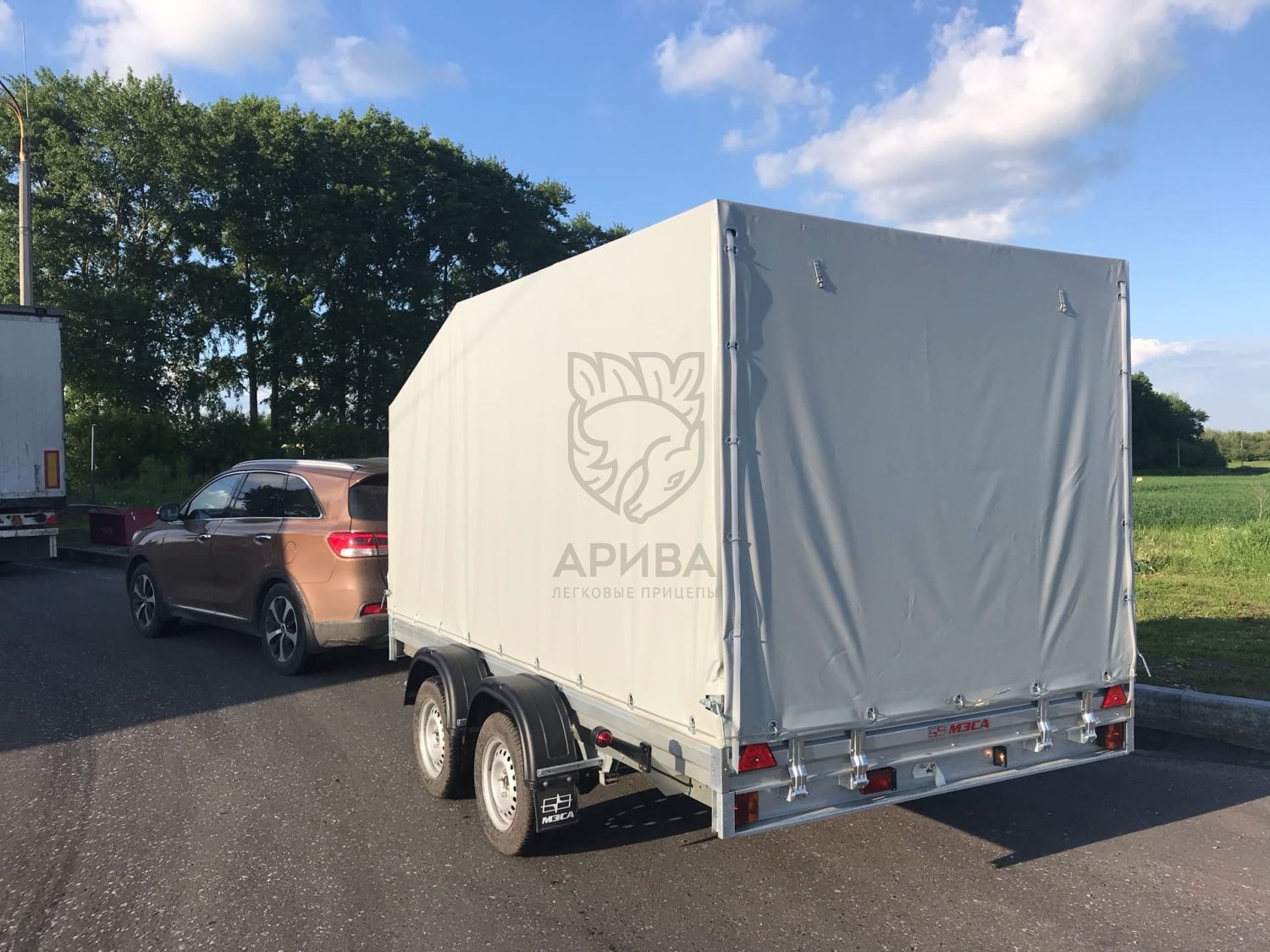 Прицеп для багги МЗСА 817736.012