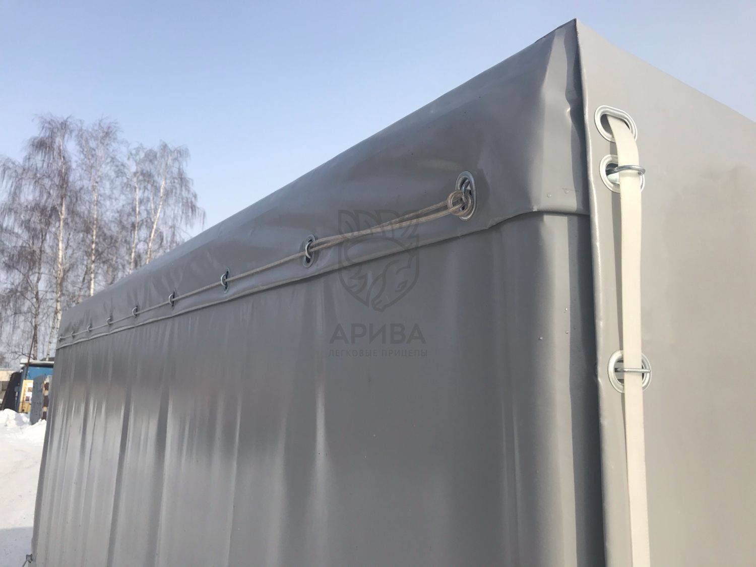 Прицеп МЗСА 817719.012 с ЕВРО тентом и верхней погрузкой