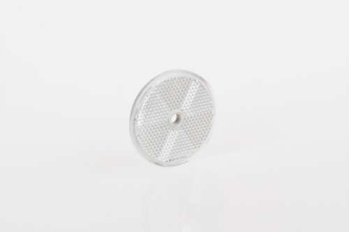 Отражатель на прицеп белый круглый d60 мм с центр. отверстием DOB-033 В, Fristom