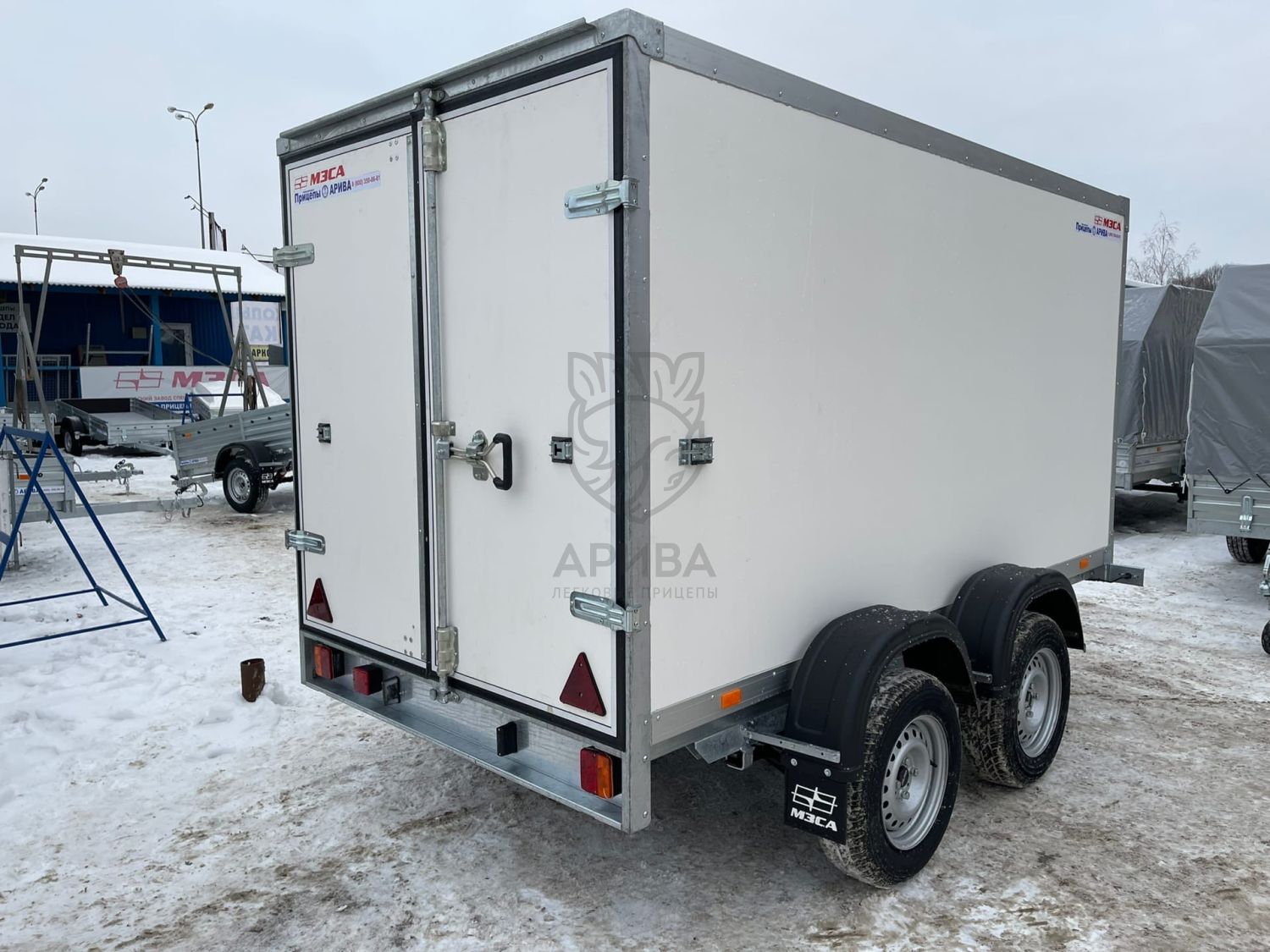 Промтоварный прицеп-фургон МЗСА 817783.001. Категория "В" 