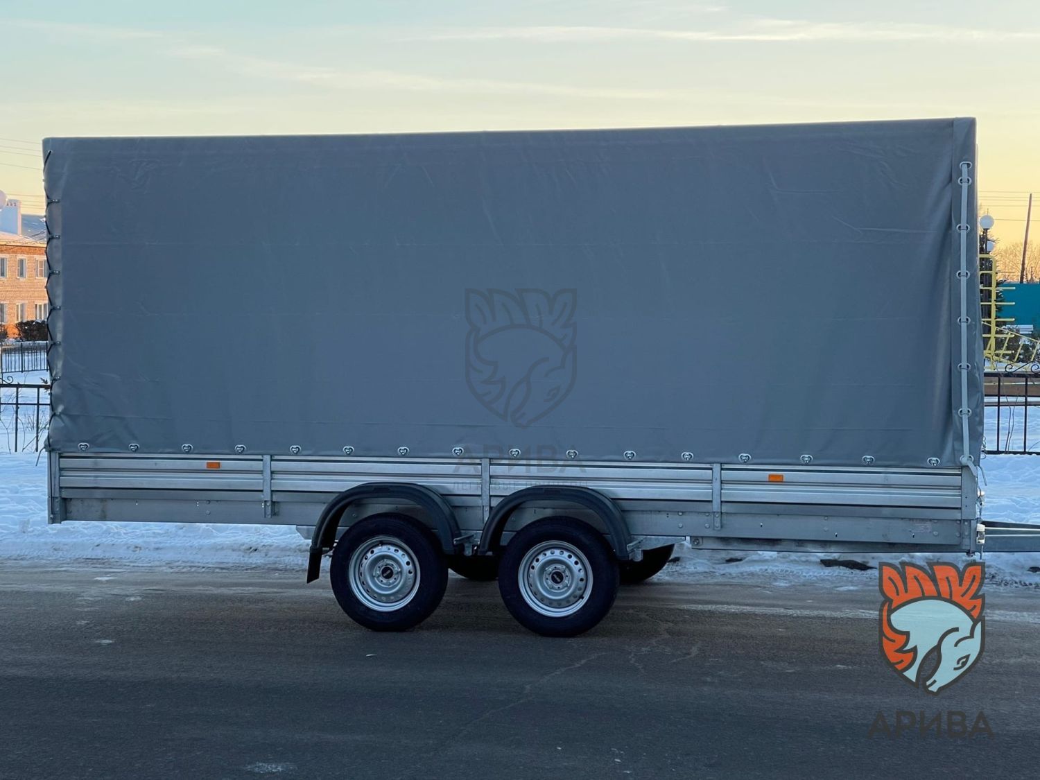 Прицеп МЗСА 817735.012 с тентом 1800мм