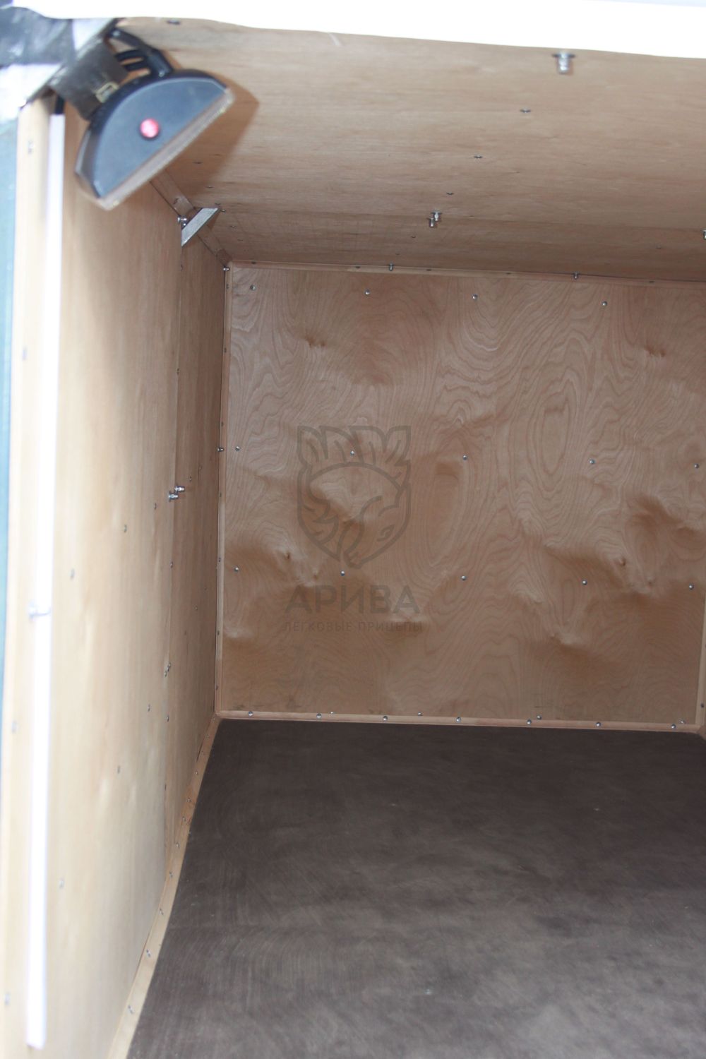 Обшитие прицепа фанерой