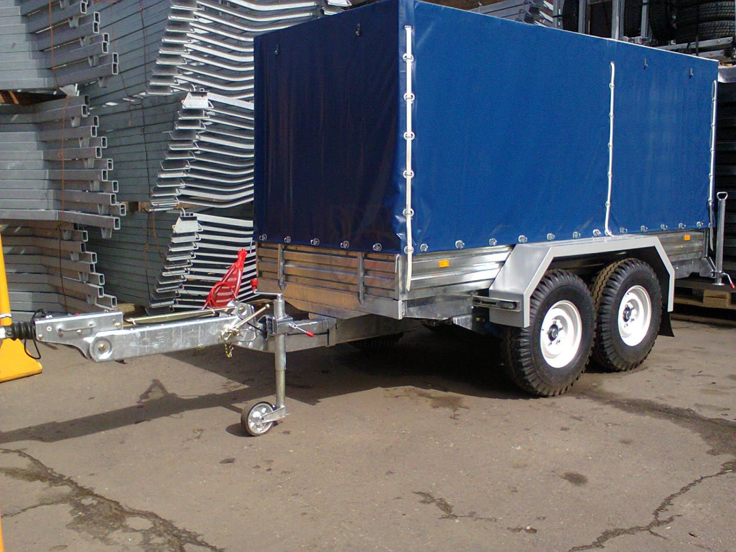 Изготовление качественных тентов и каркасов на легковые прицепы