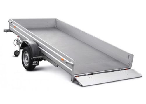 Прицеп для снегохода МЗСА 817717.032 с алюминиевыми бортами