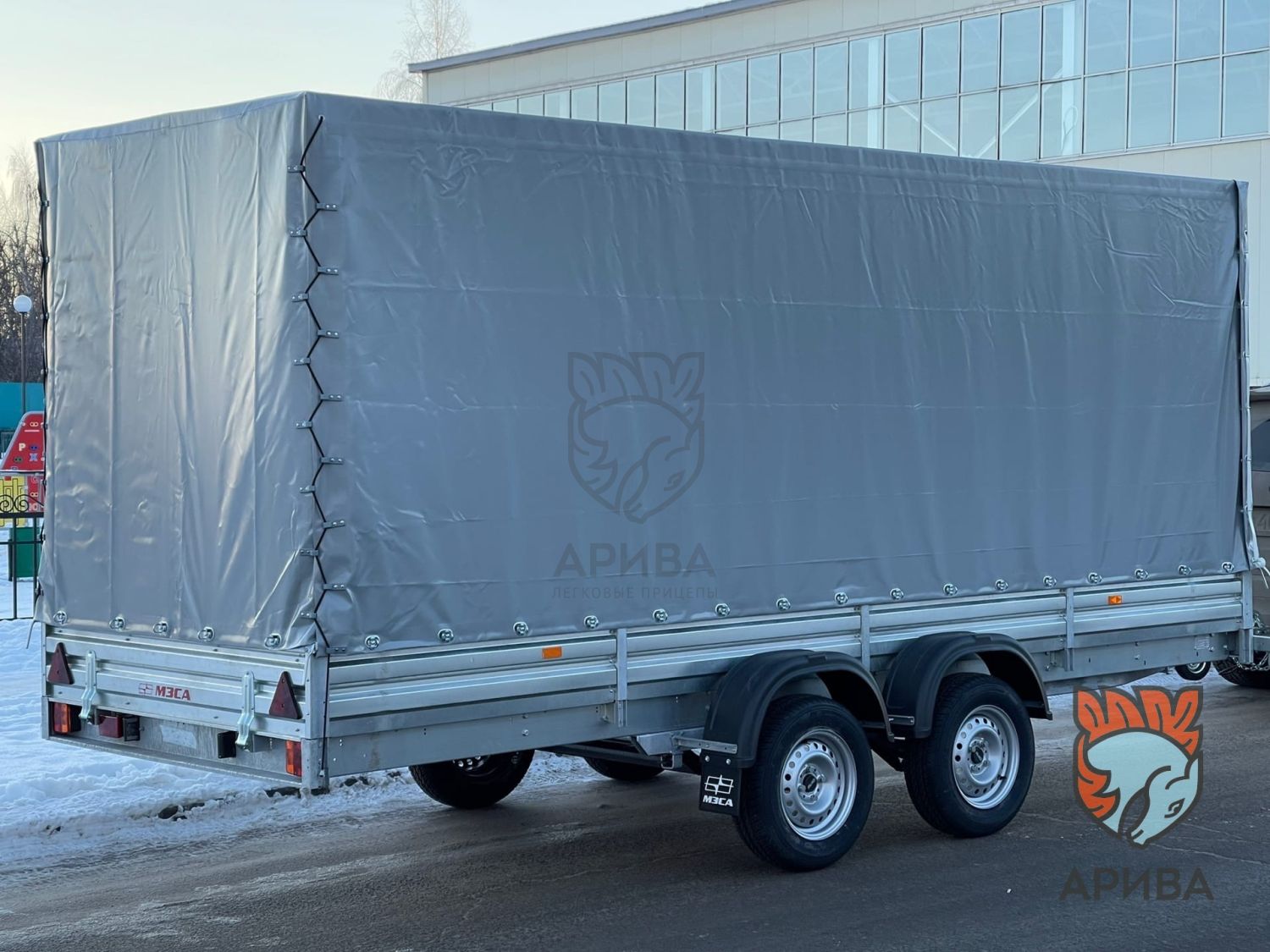 Прицеп МЗСА 817735.012 с тентом 1800мм