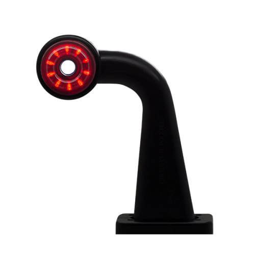 Фонарь контурный на прицеп ГФ 3.7 LED3 Солнышко, бело-красный