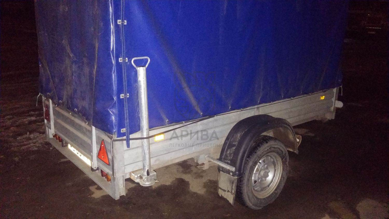 Установка опорных стоек