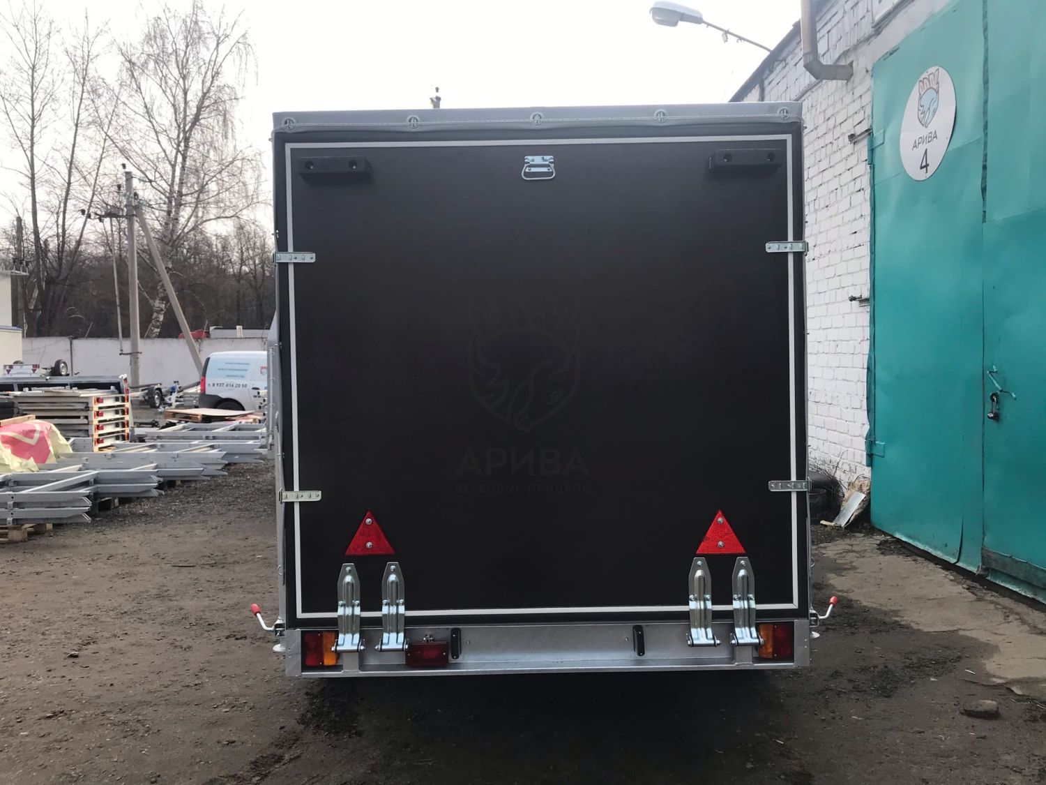 Прицеп двухосный для легкового автомобиля