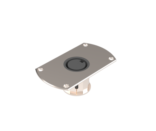 Основание палубное усеченное ПРАКТИК ПРО (нержавеющая сталь) (6)