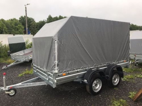 Двухосный прицеп с тентом АЭРО 150 см МЗСА 817731.022