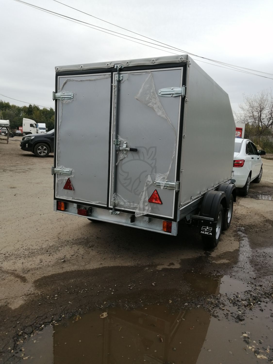 МЗСА 817732.012 с воротами и ЕВРО тентом