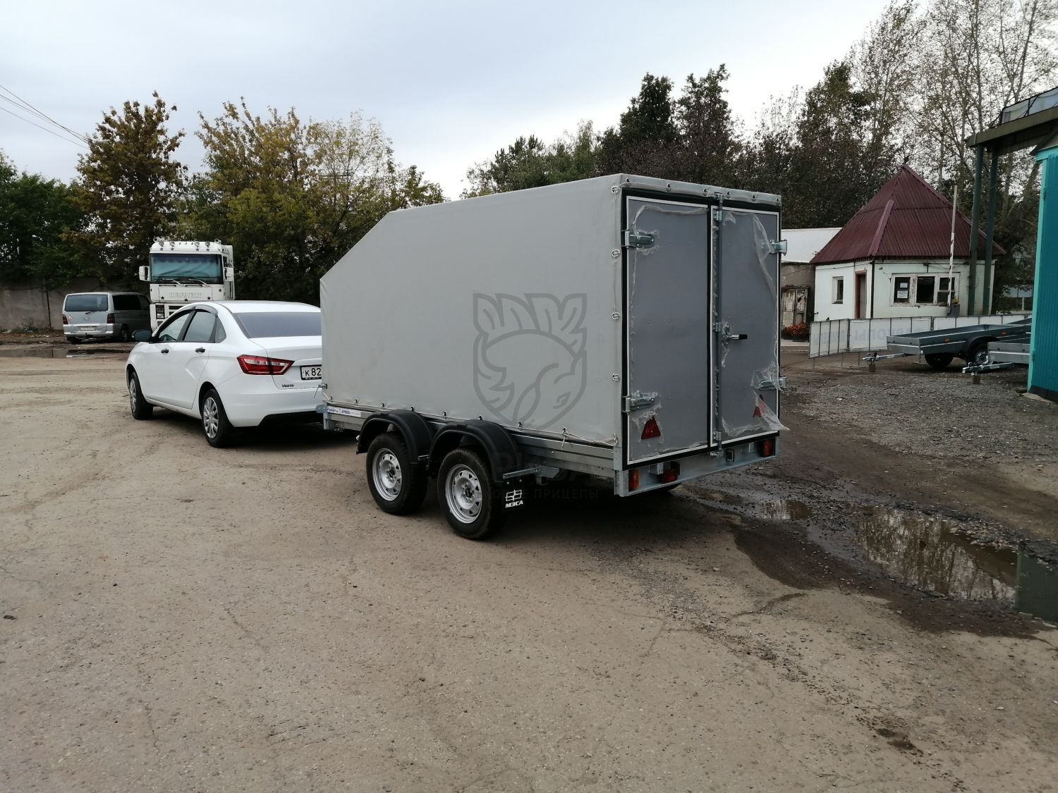 МЗСА 817732.012 с воротами и ЕВРО тентом
