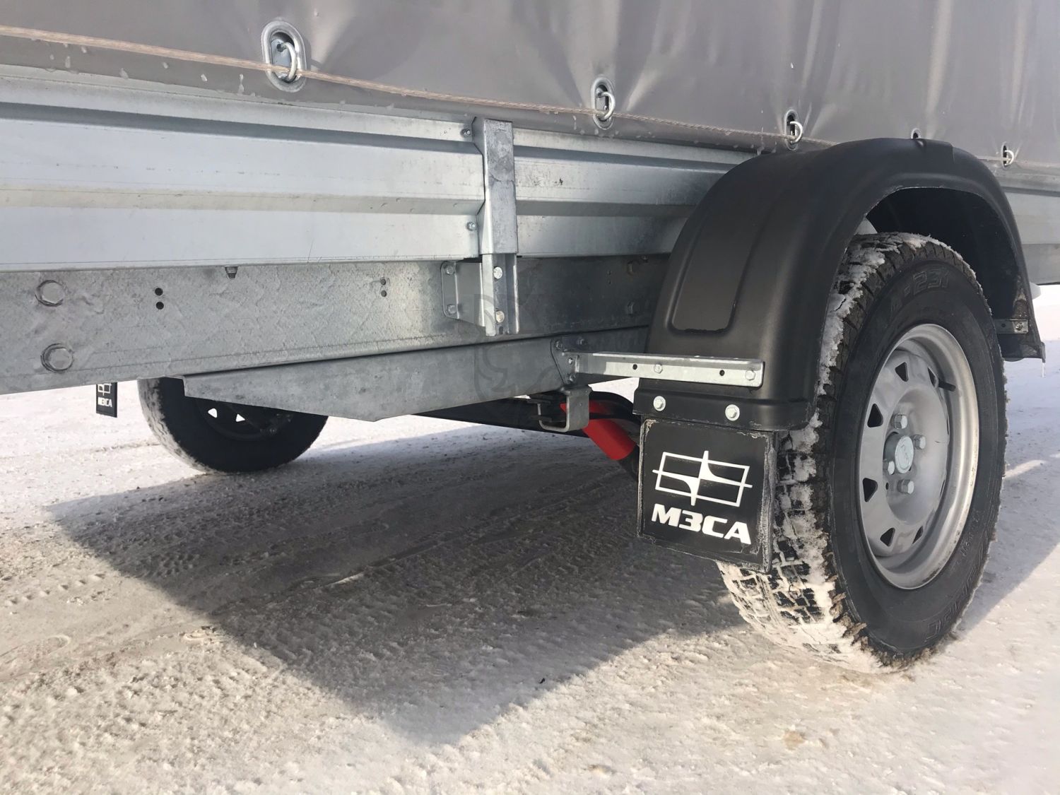 Прицеп МЗСА 817719.012 с ЕВРО тентом и верхней погрузкой