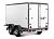 Прицеп фургон МЗСА 817784.001, Двухосный 3,5м с распашными воротами