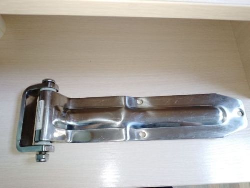 Петля воротная для прицепа 326мм нержавейка