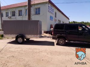 Внедорожный прицеп с тентом 150 см МЗСА 817717.025 Внедорожный прицеп с тентом 150 см МЗСА 817717.025