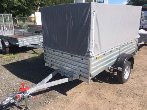 Автомобильный прицеп с тентом 128 см МЗСА 817704.024  Автомобильный прицеп с тентом 128 см МЗСА 817704.024