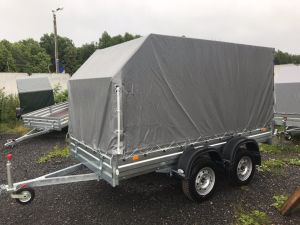 Двухосный прицеп с тентом АЭРО 150 см МЗСА 817731.022 Двухосный прицеп с тентом АЭРО 150 см МЗСА 817731.022
