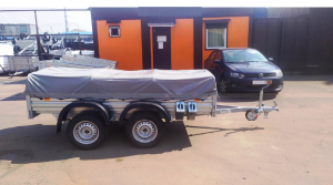 Двухосный прицеп с тентом 50 см МЗСА 817733.022  Двухосный прицеп с тентом 50 см МЗСА 817733.022